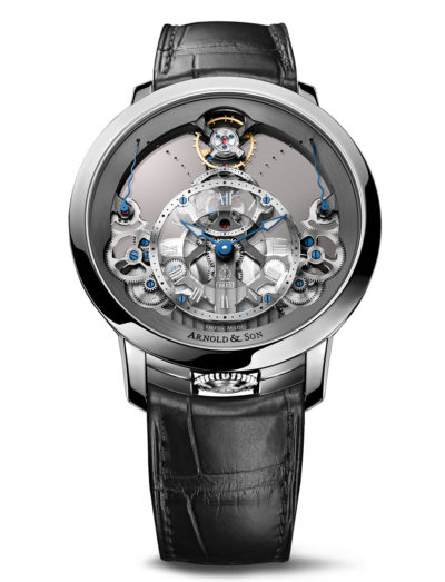 Arnold & Son Time Pyramid Steel 1TPAS-S01A-C124S