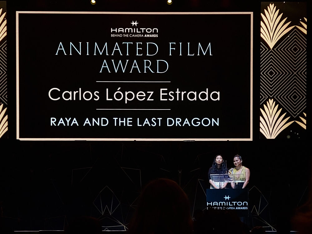hamilton behind the camera animated film award