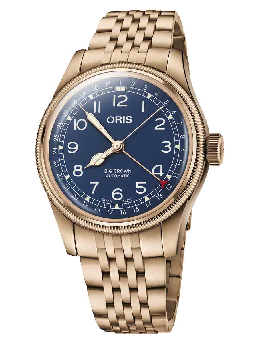 Oris Big Crown Big Crown Bronze Pointer Date Feldmar Watch Co