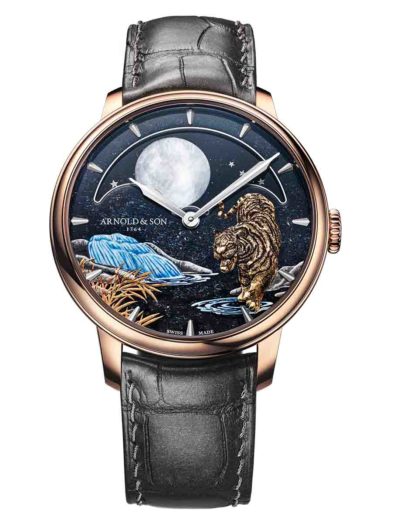 Arnold & Son Metiers d 'Art Perpetual Moon Year of the Tiger 1GLBR-Z03A-C161A