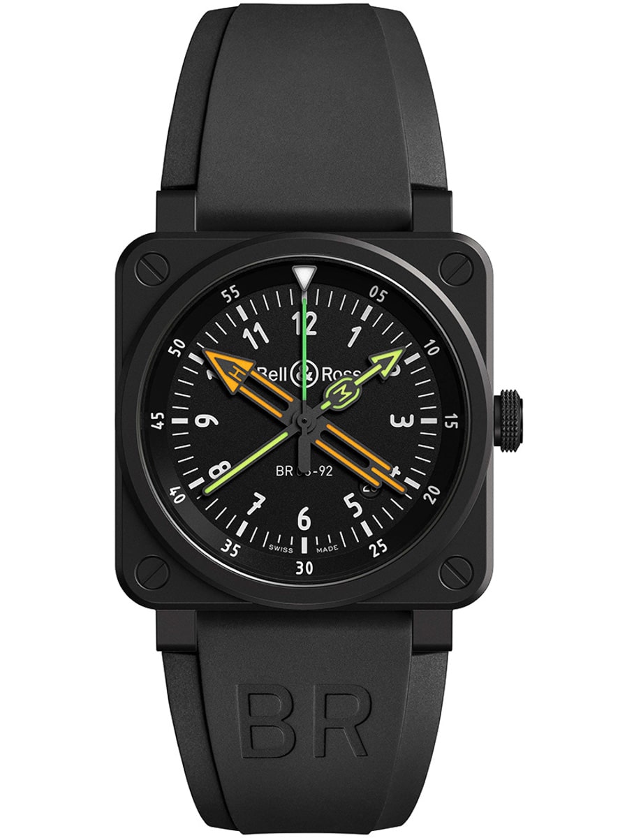 Bell & Ross Instruments BR 03-92 Radiocompass BR0392-RCO-CE-SRB