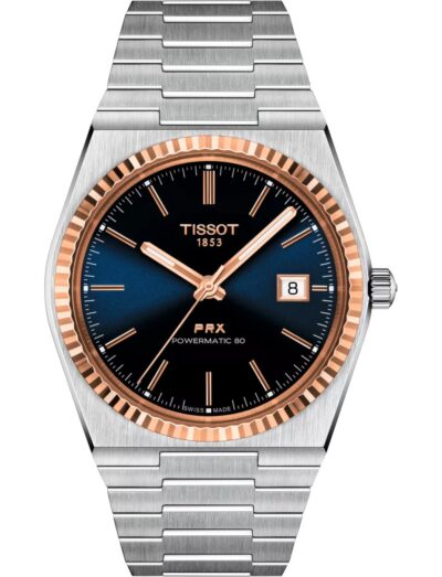 Tissot T-Classic PRX Powermatic 80 Steel 18K Rose T931.407.41.041.00