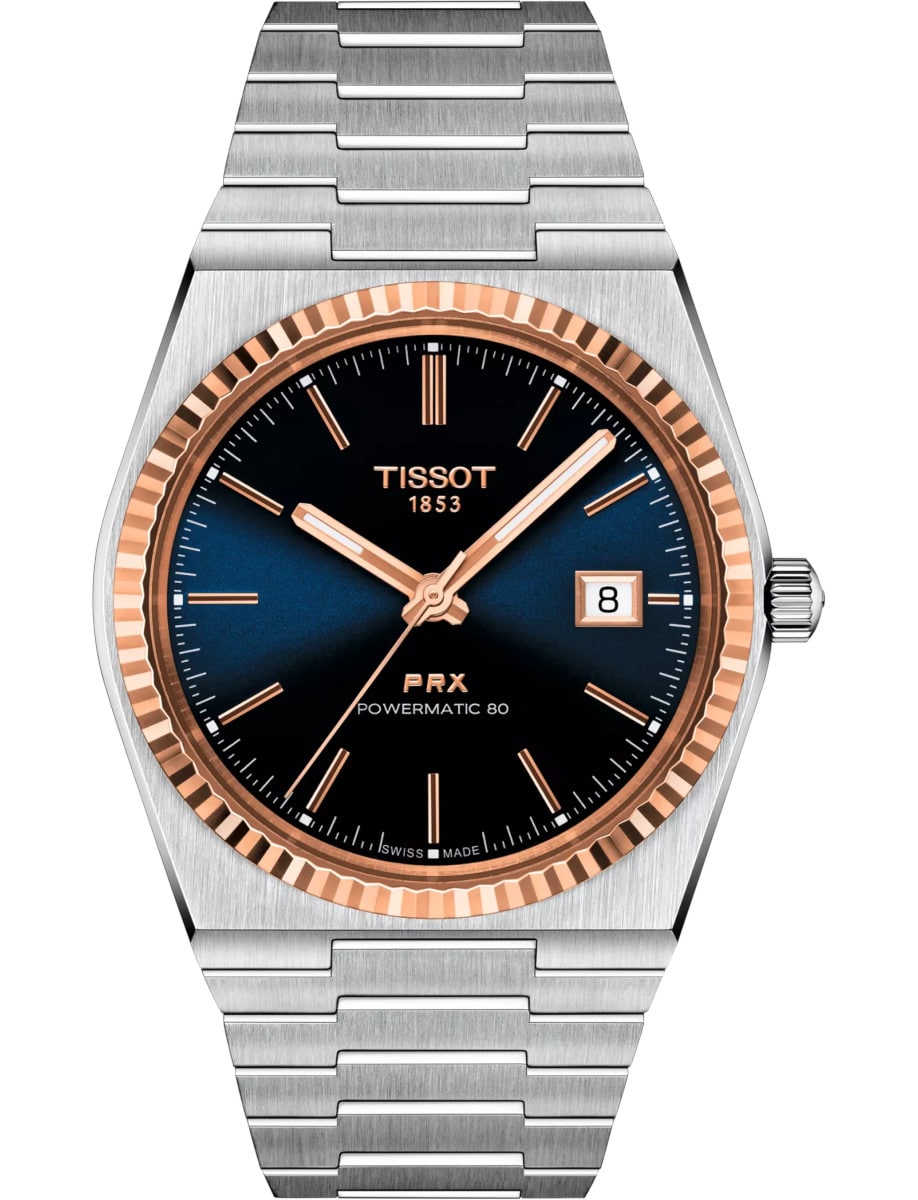 Tissot PRX PRX Powermatic 80 18K Gold Bezel | Feldmar Watch Co.