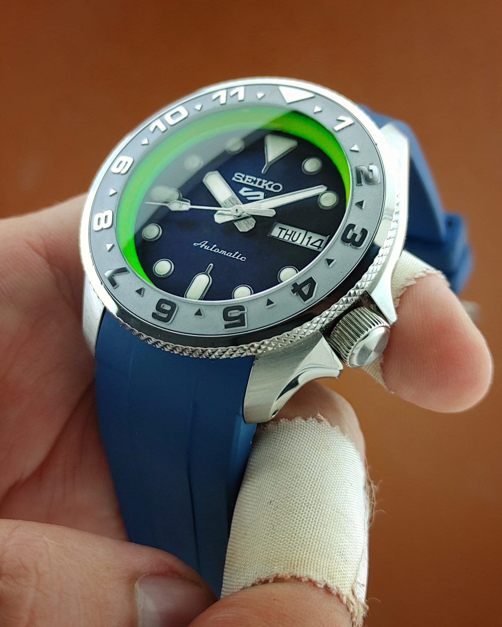 Modding The New Seiko 5 Sports GMT Watch | Feldmar