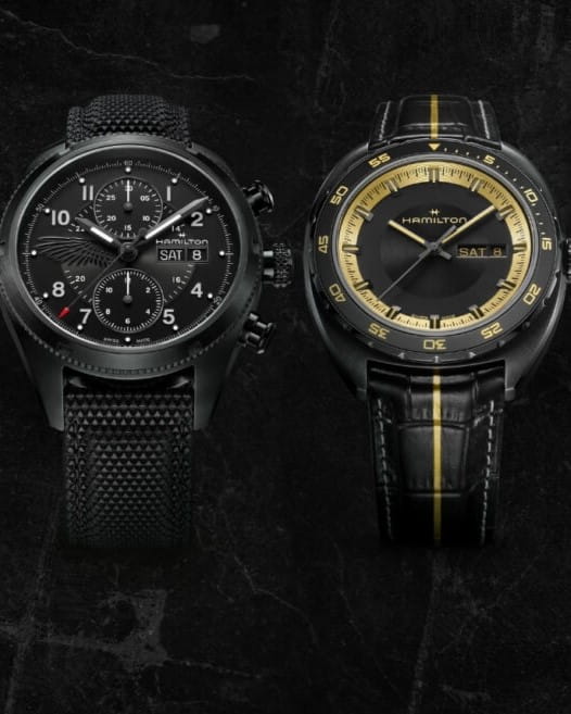 Hamilton x Resident Evil Requiem wristwatches