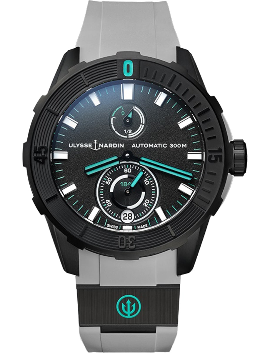 Diver Chronometer One More Wave 44mm Black DLC Titanium