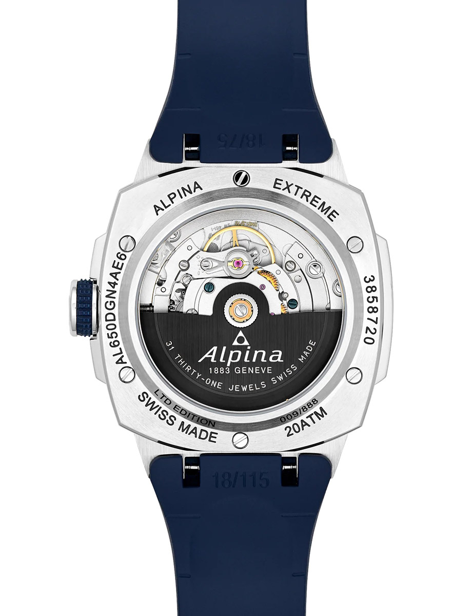 Alpina Alpiner Extreme Regulator Automatic AL-650DGN4AE6 Back