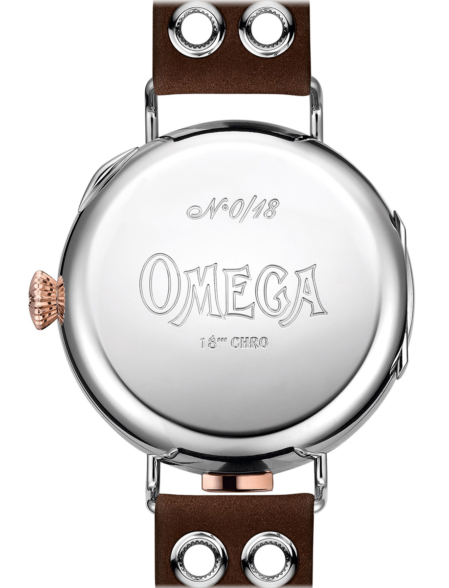 Omega Specialties First Omega Wrist-Chronograph 516.52.48.30.04 Back