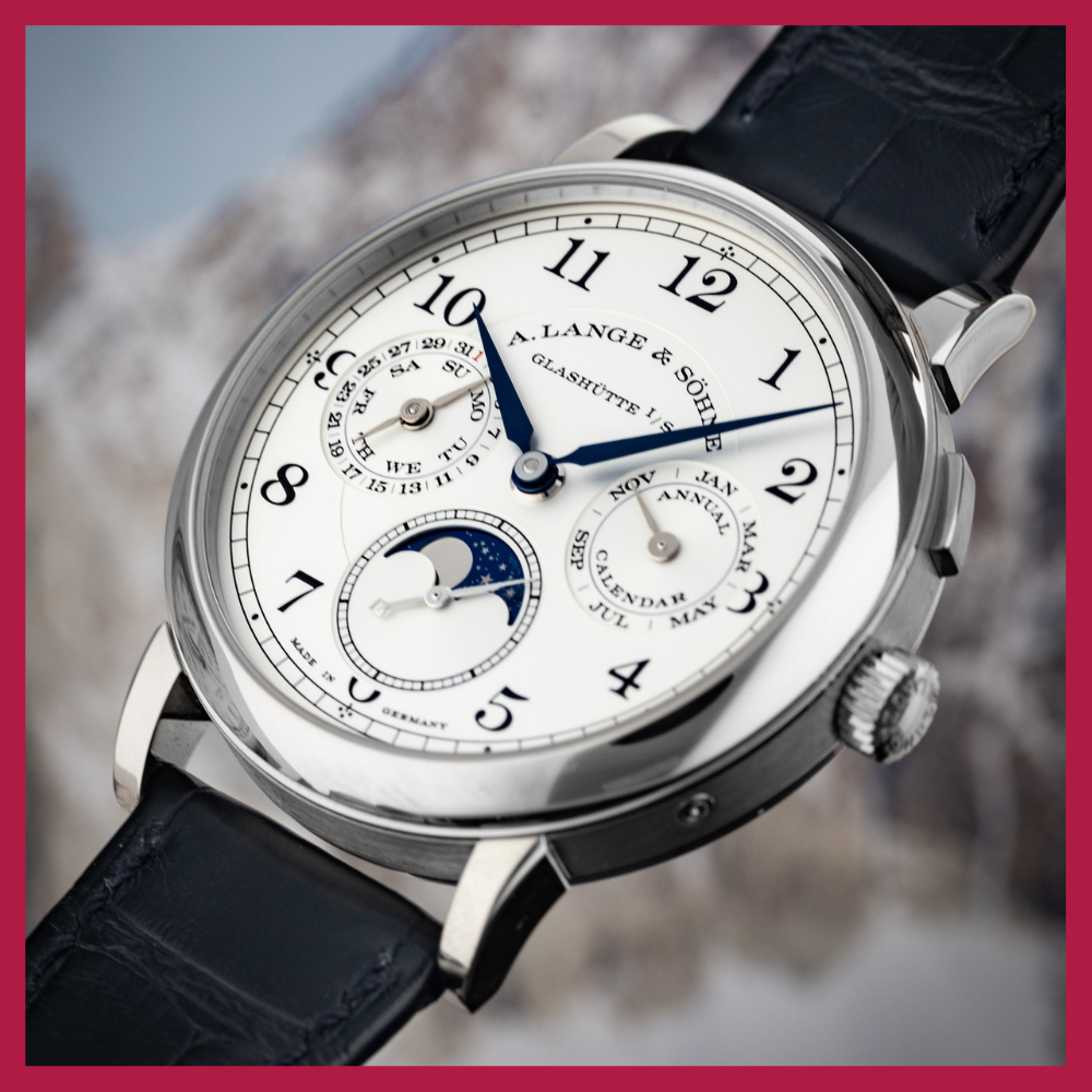 pre-owned a lange sohne 1815 annual calendar