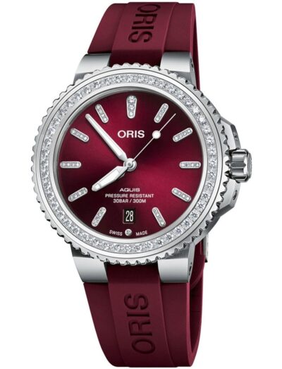 Oris Diving Aquis Cherry Date 01 733 7766 4998-07 4 22 68FC