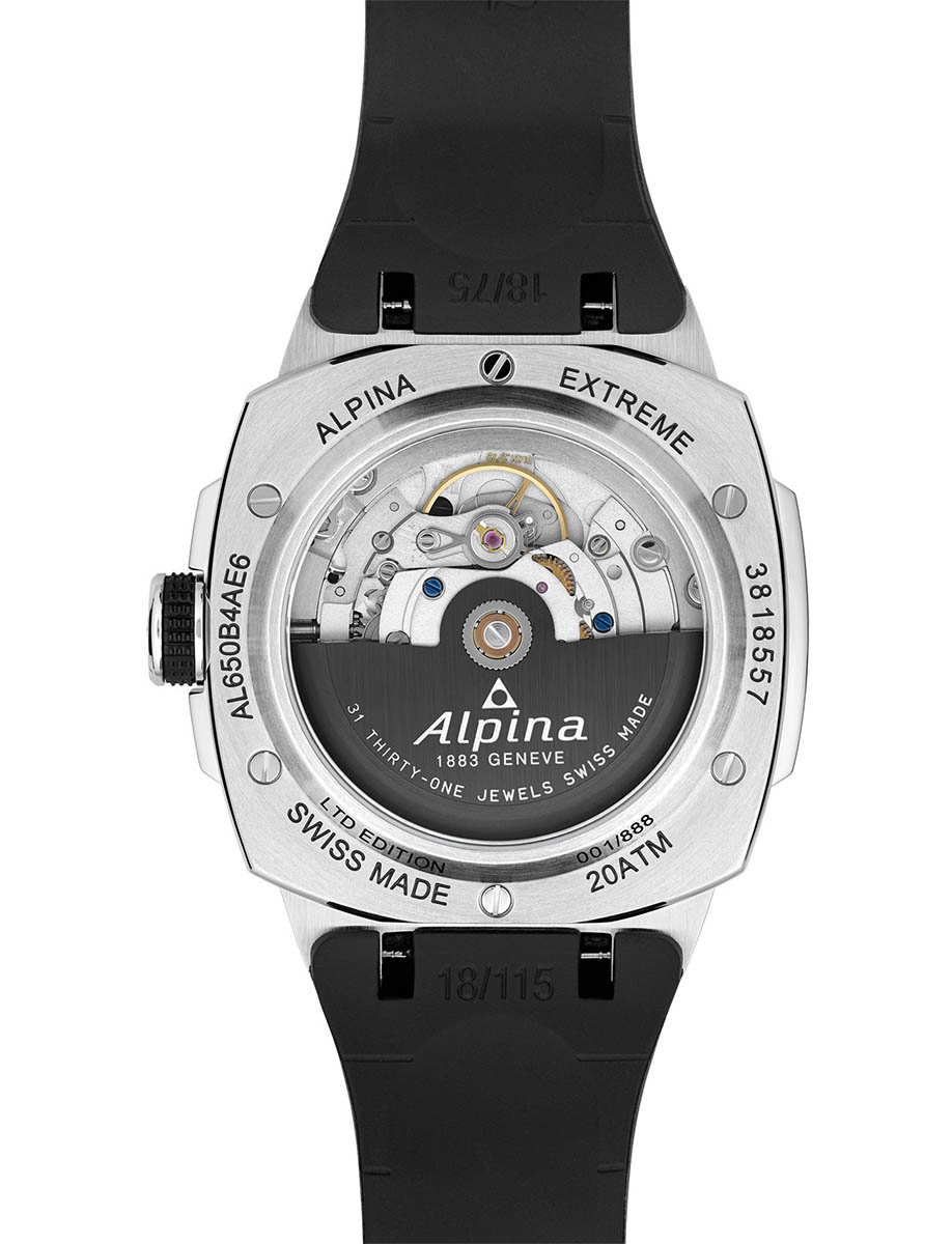Alpina Alpiner Extreme Regulator Automatic AL-650B4AE6 Back