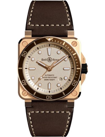 Bell & Ross Instruments BR 03-92 Diver White Bronze BR0392-D-WH-BR/SCA