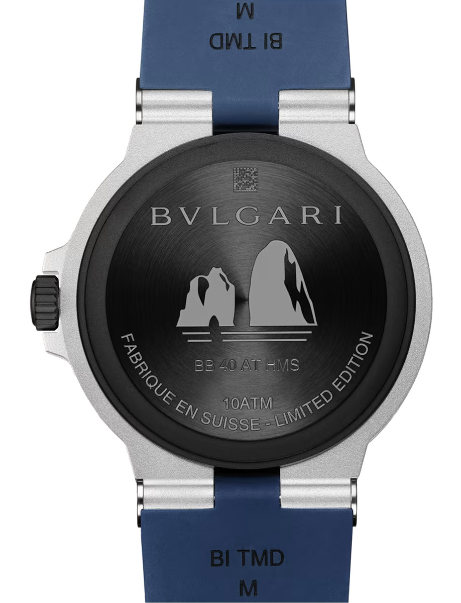 Bulgari Bulgari Bulgari Aluminium Watch 103815 Back