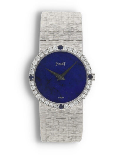 Piaget White Gold/Diamond/Sapphire/Lapis Lazuli Women's Watch