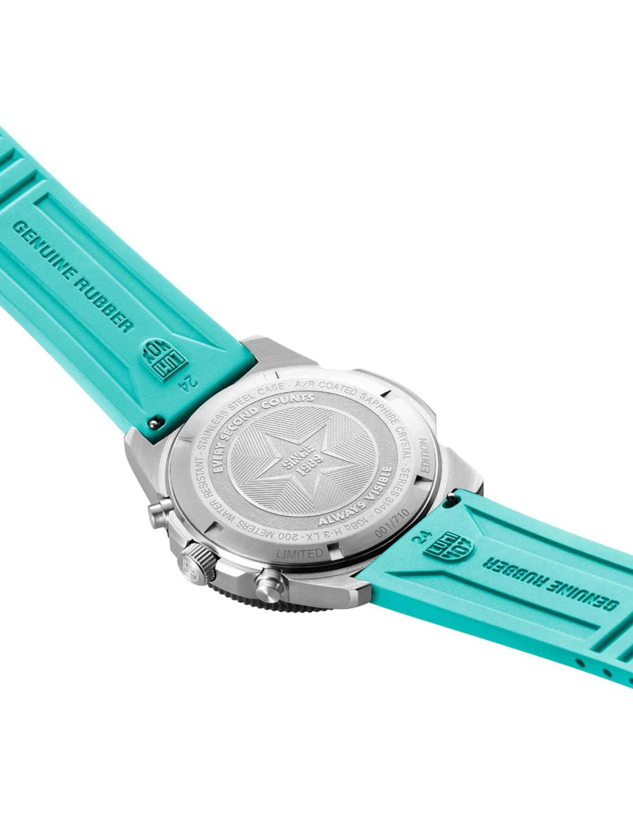 Luminox Sea Pacific Diver Chronograph 3143.1 Back
