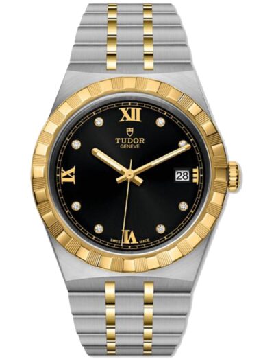Tudor Royal 38mm Black Dial with Diamond Hour Markers M28503-0004