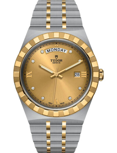 Tudor Royal 41mm Champagne Dial with Diamond Hour Markers M28603-0006