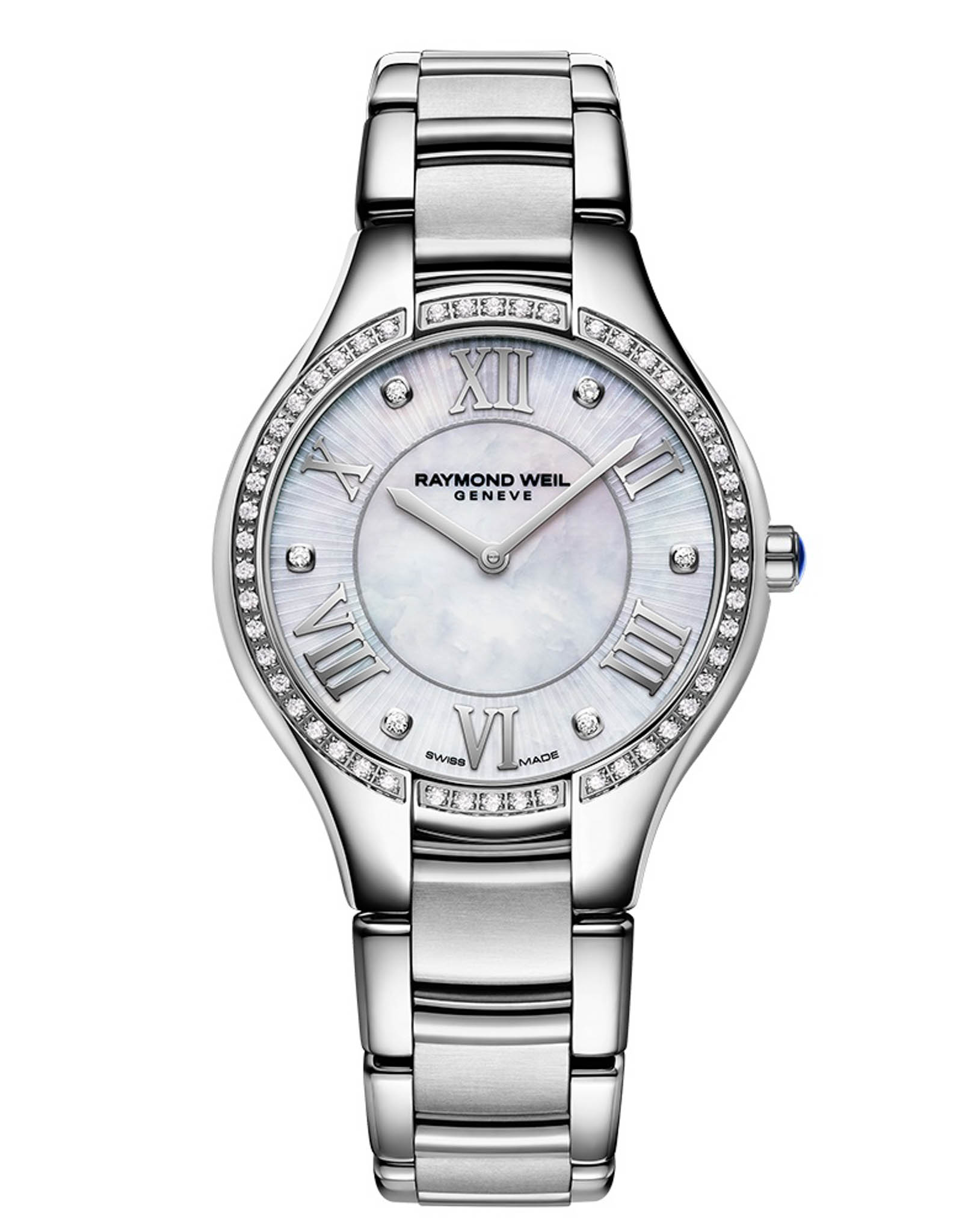 Noemia Silver-White Mother-of-Pearl Dial