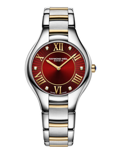 Raymond Weil Noemia Red Dial 5132-STP-00456