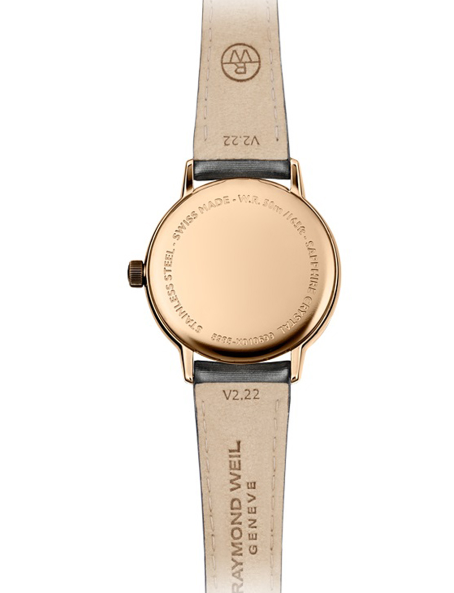 Raymond Weil Toccata Rose Dial 5985-C5S-00859 Back