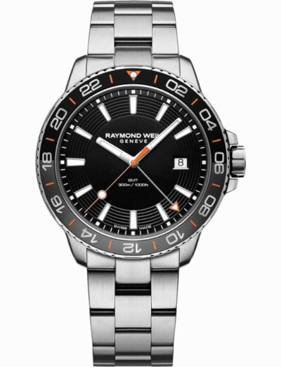 Raymond Weil Tango GMT Black Dial 8280-ST2-20001