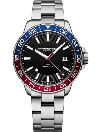 Raymond Weil Tango GMT Black Dial 8280-ST3-20001