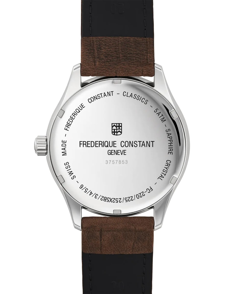 Frederique Constant Classics Quartz FC-220SS5B6 Back