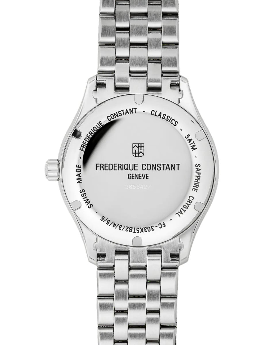 Frederique Constant Classics Index Automatic FC-303NN5B6B Back