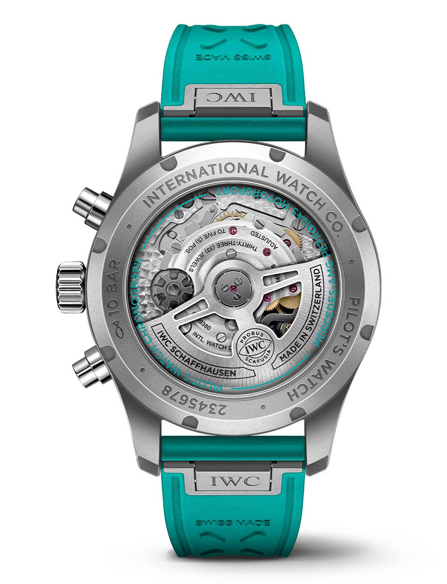 IWC Pilot's Watch Chronograph 41 “Mercedes-AMG Petronas Formula One™ Team” Edition IW388108 Back