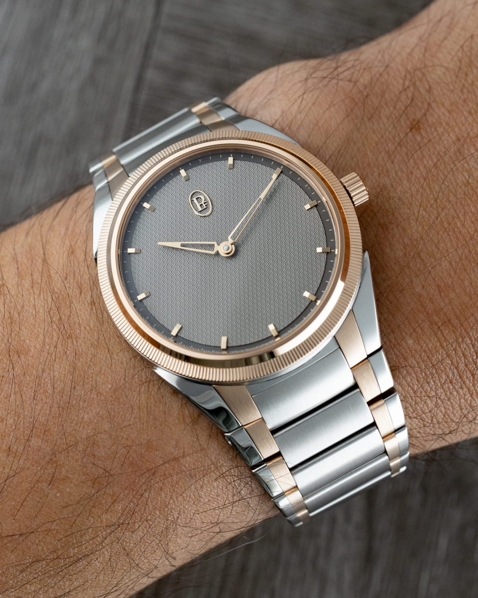 Hotlist image for Parmigiani Tonda Tonda PF Automatic Steel Rose Gold Sand Grey