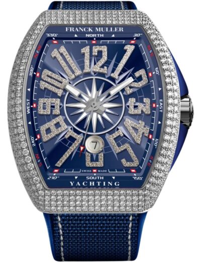 Franck Muller Men’s Collection Vanguard Yachting V45SCDYACHTNBRDWGBL