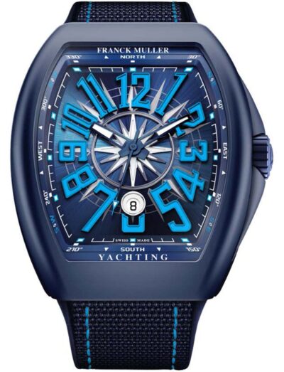 Franck Muller Men’s Collection Vanguard Yachting V45SCYACHCRBLMCBL
