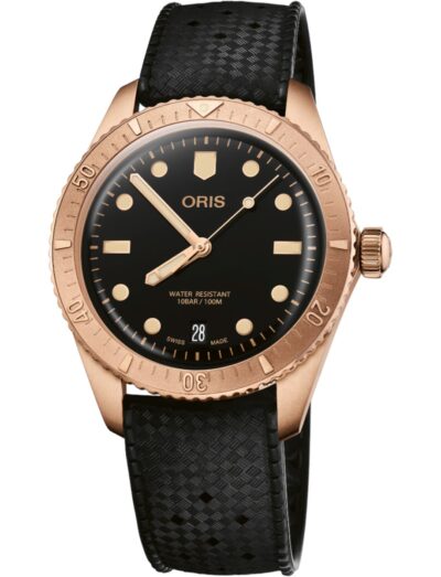Oris Divers Sixty-Five Date Cotton Candy Sepia 01 733 7771 3154-07 4 19 18BR