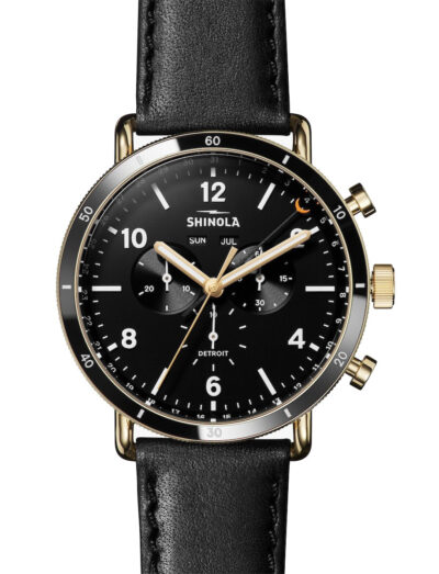 Shinola Canfield Sport 45mm Steel with Gold PVD 20109248-SDT-004315269