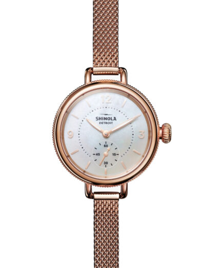 Shinola Birdy 34mm Steel with Rose Gold PVD 20121837-SDT-005010799