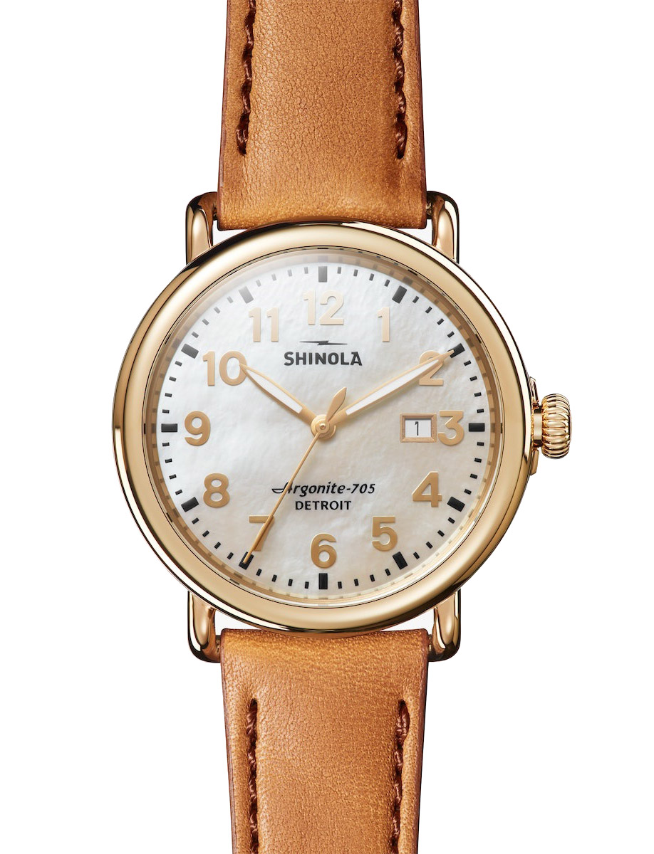 Runwell 41mm White Mother-of-Pearl Dial