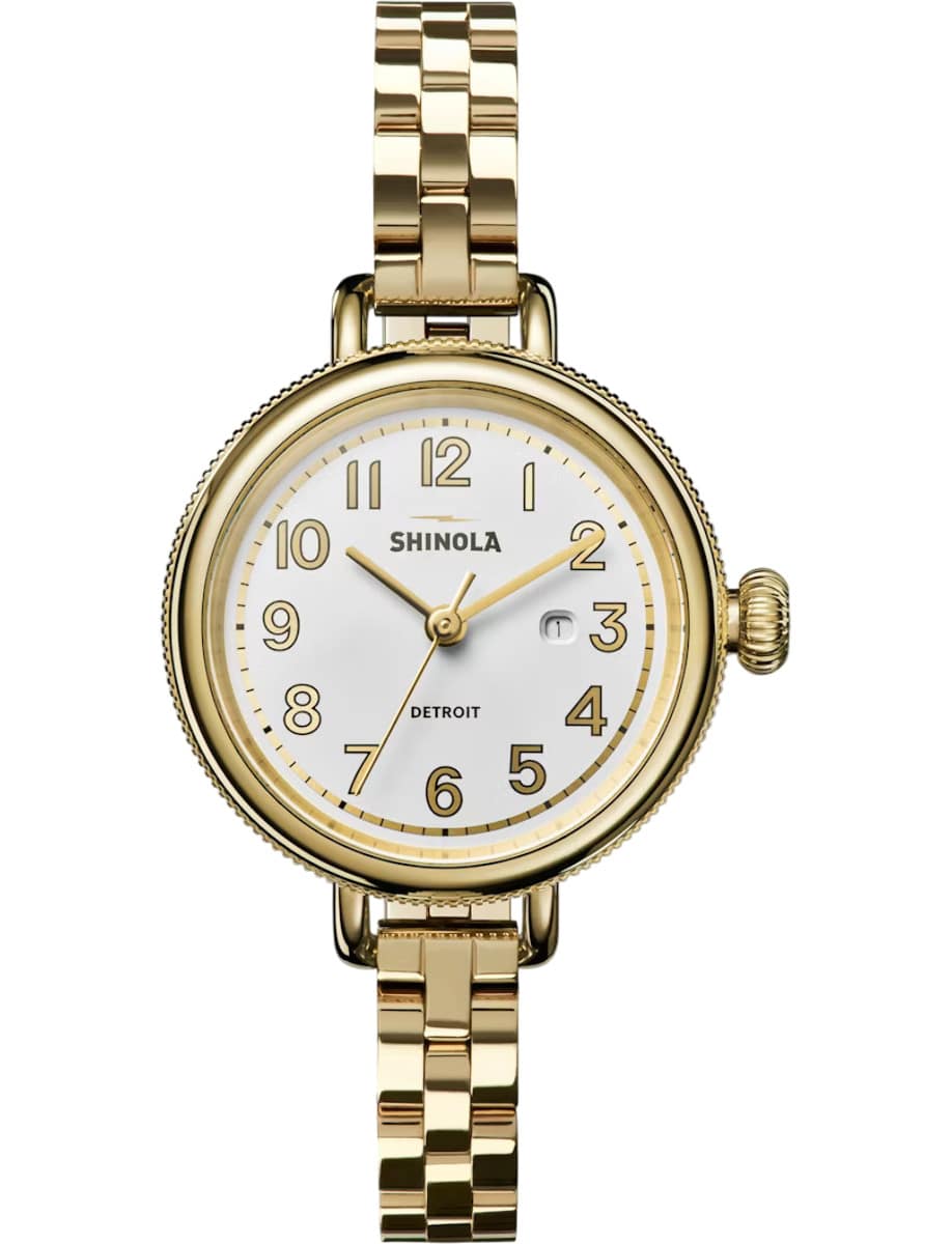 Birdy 34mm Stainless Steel with Gold PVD