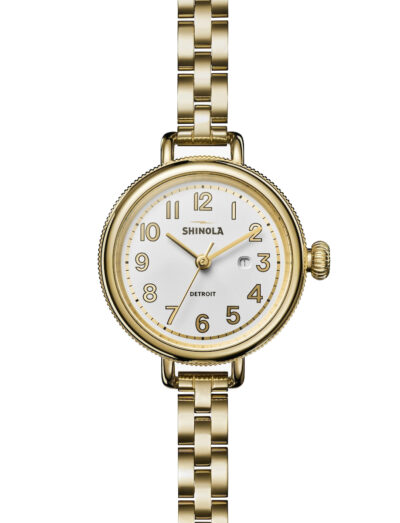 Shinola Birdy 34mm Stainless Steel with Gold PVD 20266178-SDT-014245507