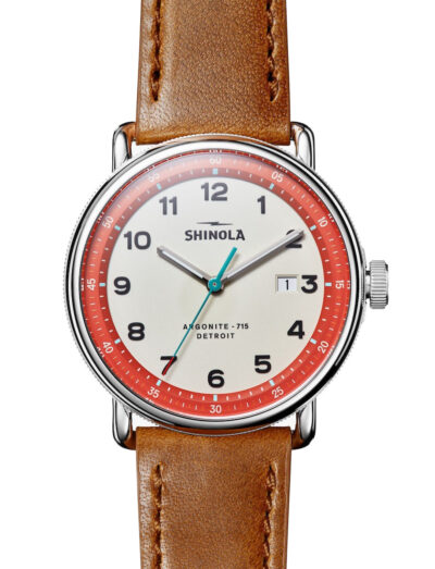 Shinola Canfield Model C56 43mm White Dial 20266181-SDT-014245499