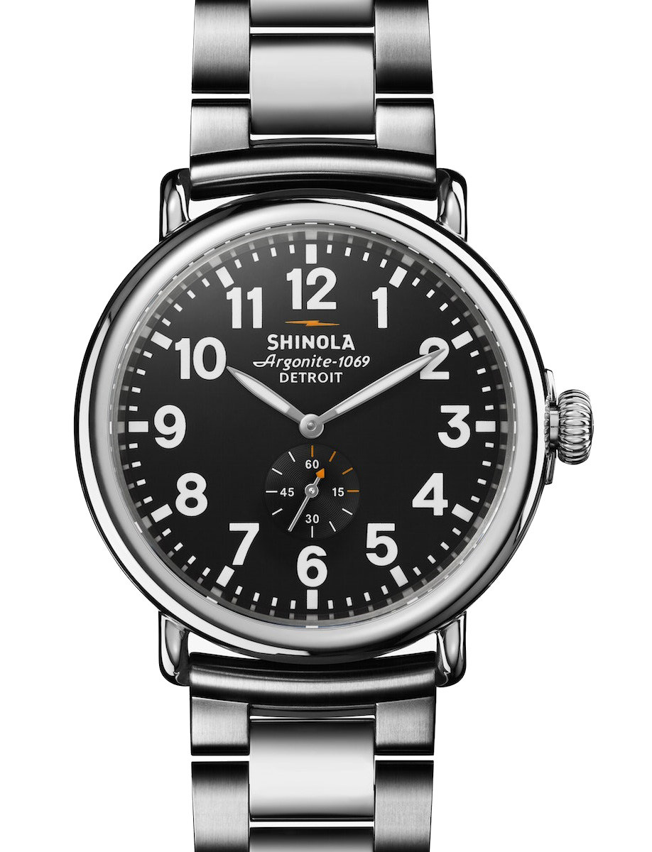 Runwell 47mm Black Dial