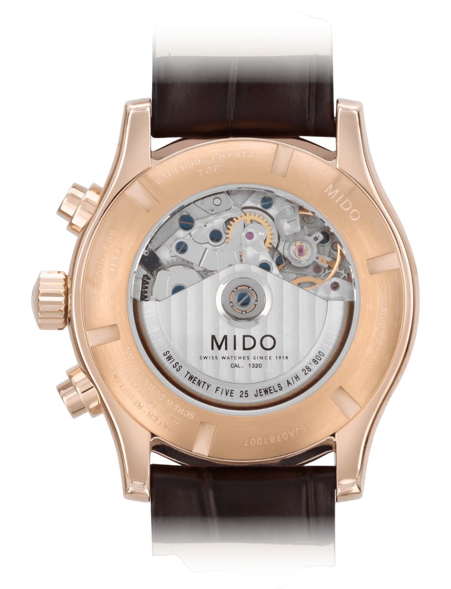 Mido Multifort Chronograph M005.614.36.031.00 back