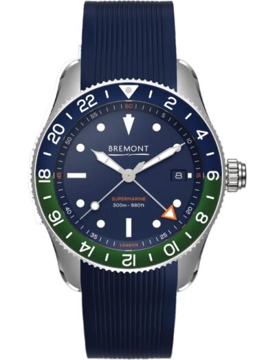 Bremont Supermarine Specialised GMT diver - Case Size 40mm S302 S302-BLGN-R-S