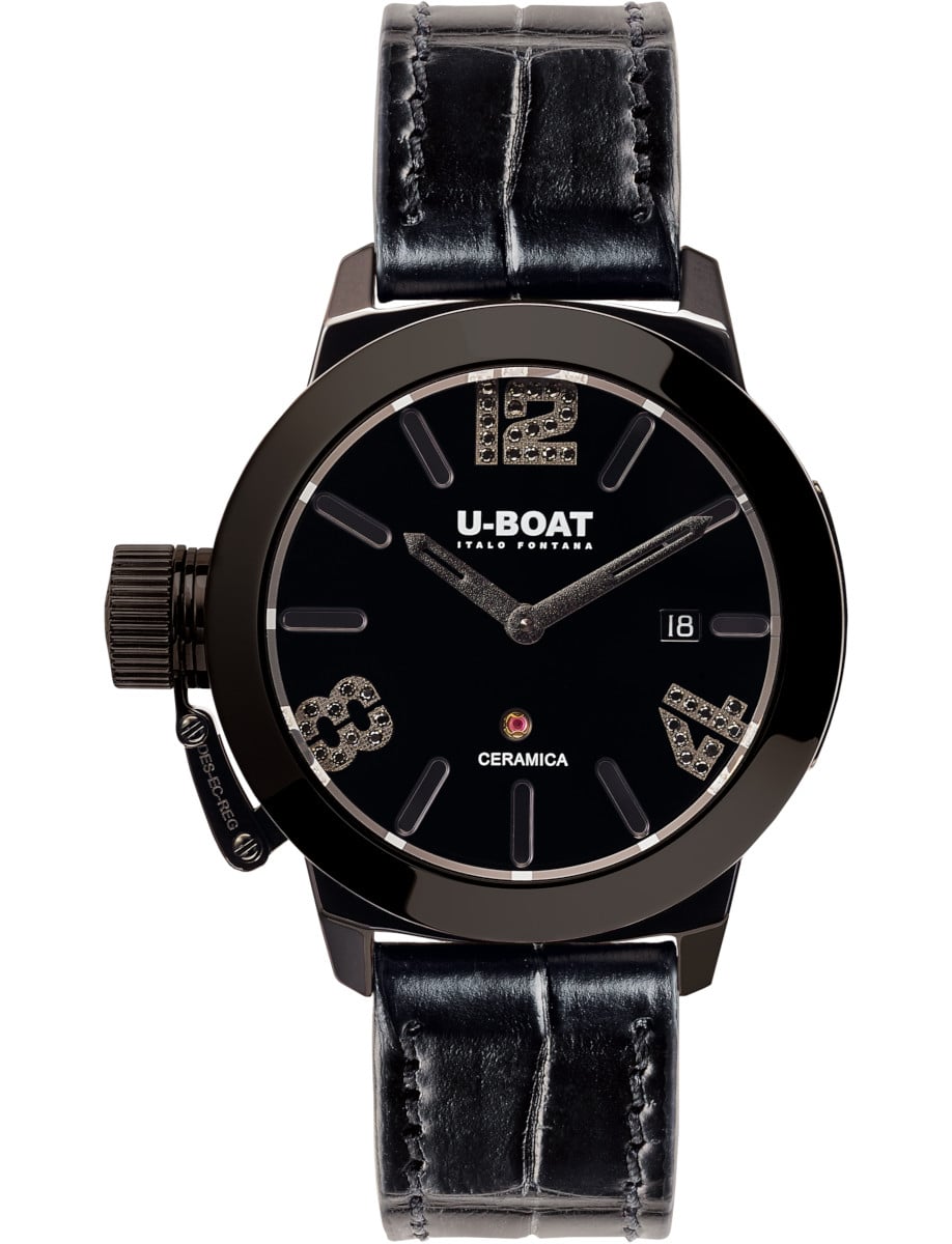 Classico 42 Ceramic Black Diamonds