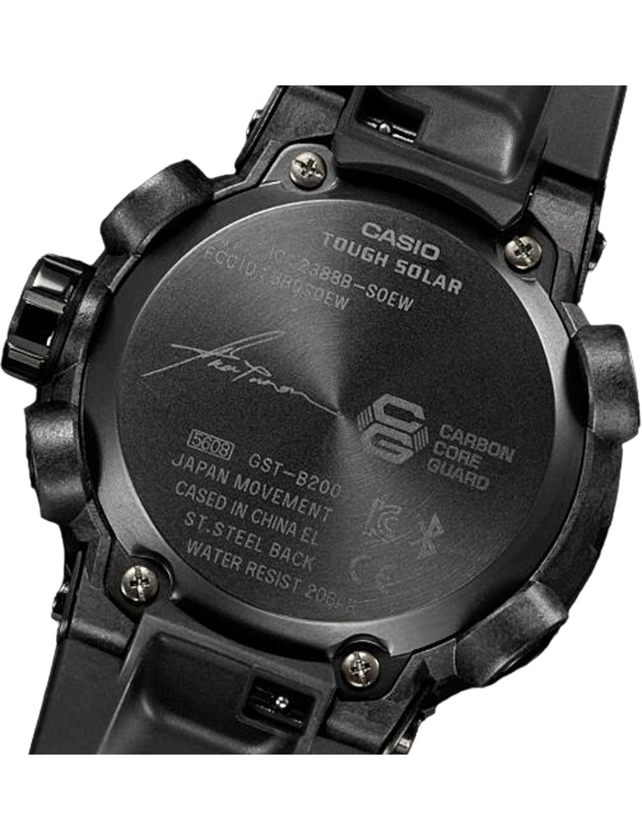 Casio G-Shock G-Steel GST-B200 Series GST-B200TJ-1A Back