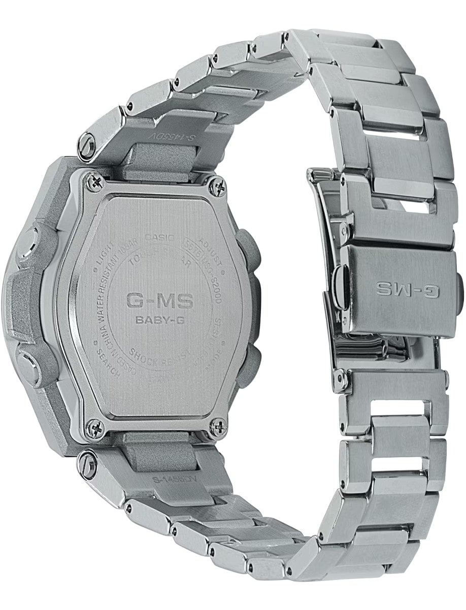 Casio G-Shock Baby-G MSG-S200 Series MSGS200D-7A Back