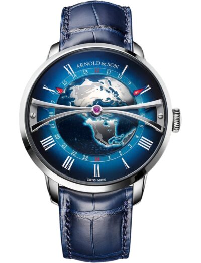 Arnold and Son Globetrotter Blue 1WTAS.U01C.C155S