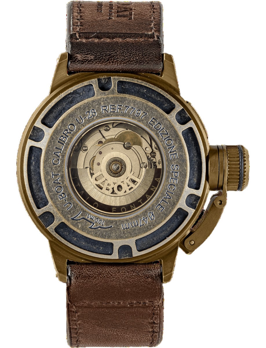U-BOAT Classico U-47 47mm Bronzo 7797 back