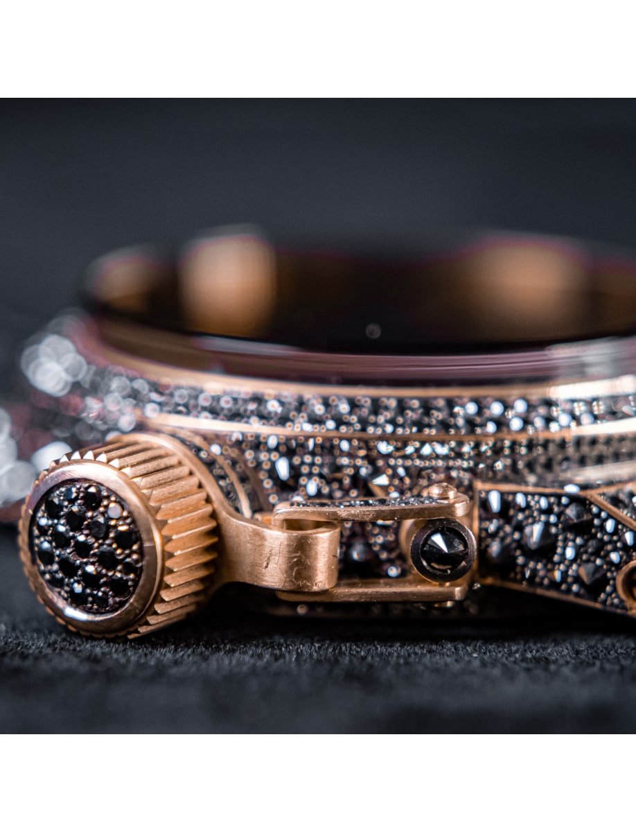 U-Boat Special Editions Black Swan 45mm 8000 Crown