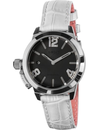 U-Boat Lady Classico 38 Black Mother of Pearl 8482