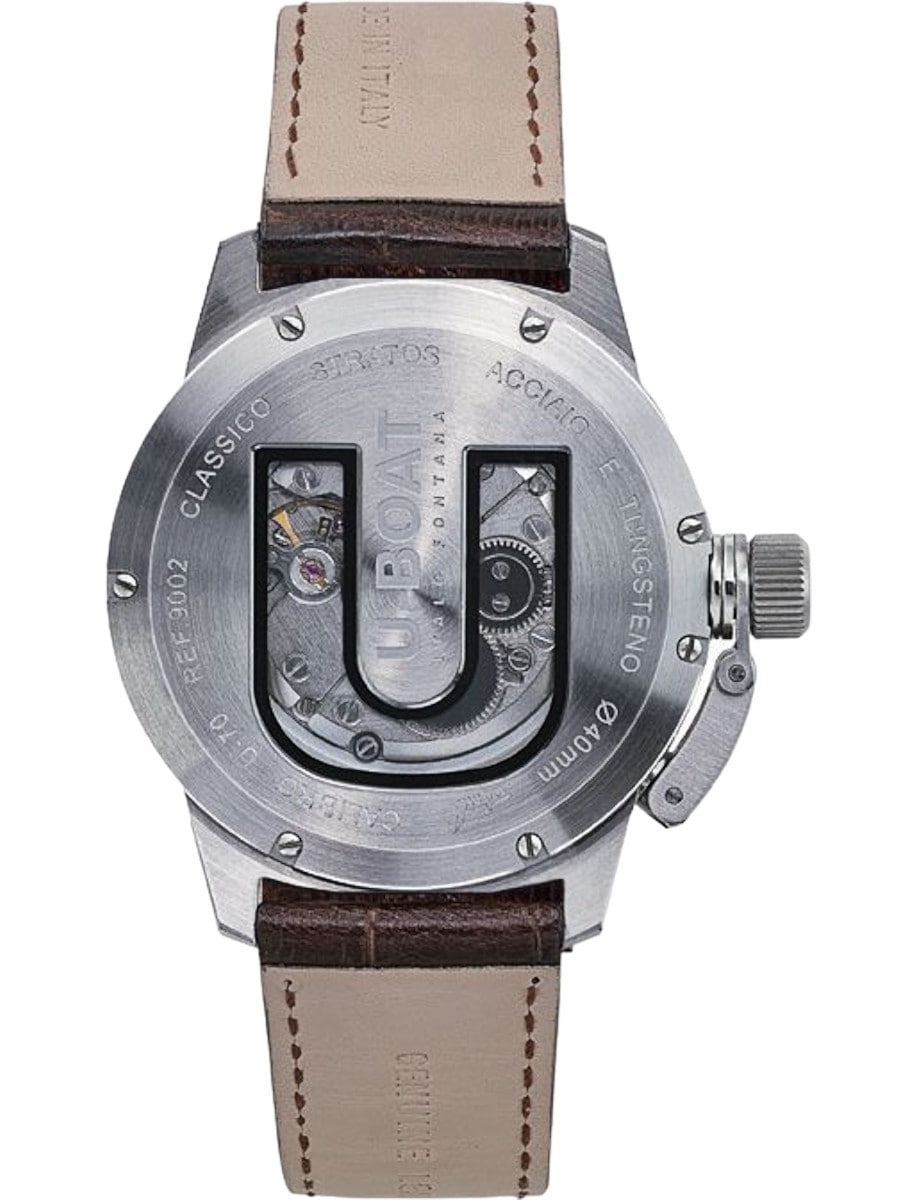 U-BOAT Stratos 40mm BK 9002 back